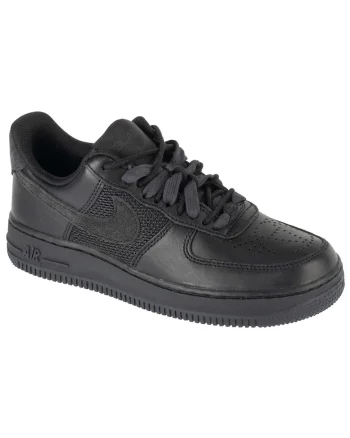 Pantofi sport,  Air Force 1 Low x Slam Jam 5590, Negru mat