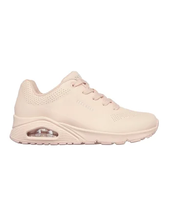 Pantofi sport cu talpa wedge ascunsa Uno Frosty Kicks, Piersica