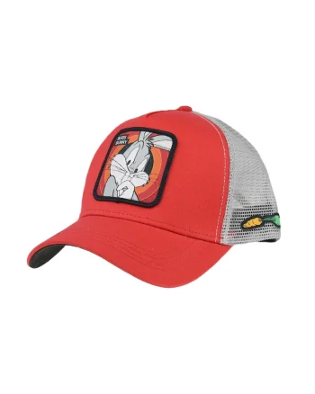 Sapca baseball pentru barbati,  Freegun Looney Tunes CL-LOO-1-BUG1, Rosu, One size