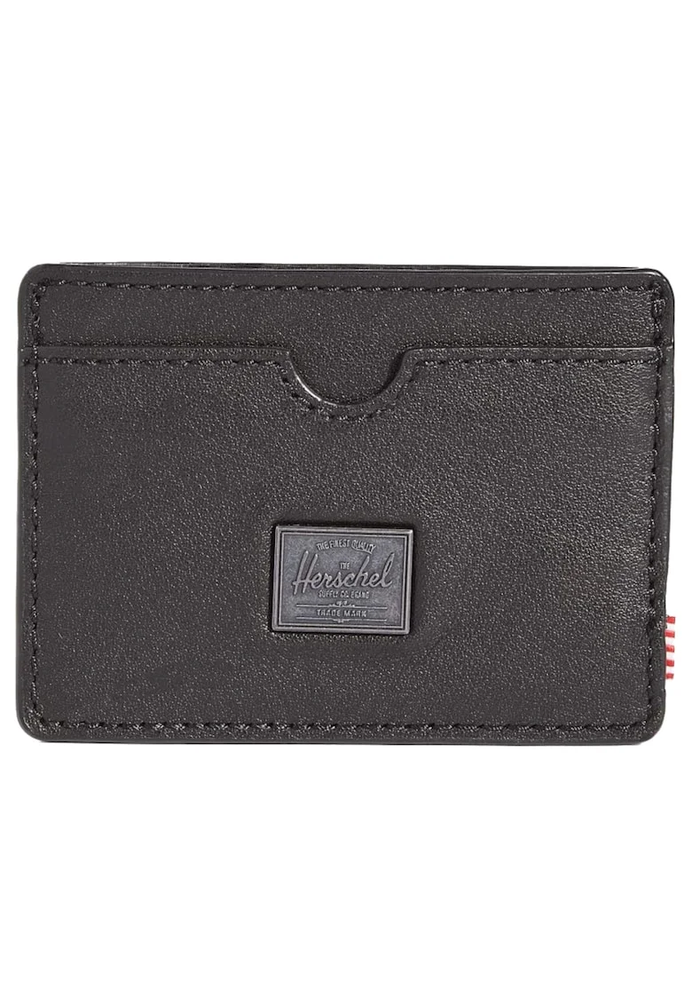 Portofel unisex,  Charlie Wallet 10845-00001, Negru, 8 x 11 cm