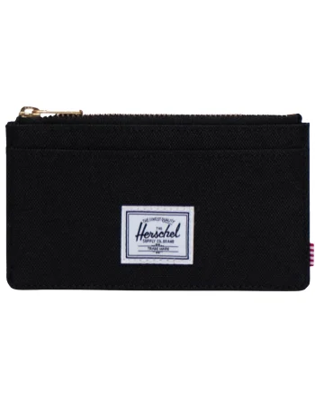 Portofel unisex,  Oscar Large Cardholder Wallet 30070-00001, Negru, 8 x 14 x 1 cm