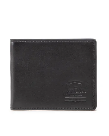 Portofel barbati,  828432554904, Piele naturala, Negru, Universal