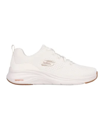 Pantofi sport de piele ecologica cu sireturi, Alb fildes