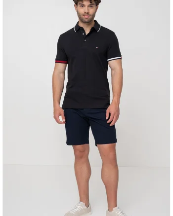Tricou polo slim fit Signature