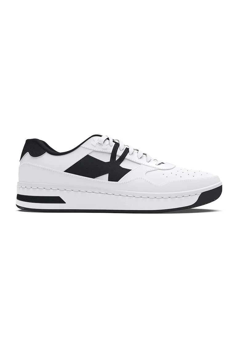 Pantofi sport Court 96 low-cut de piele, Alb/Negru