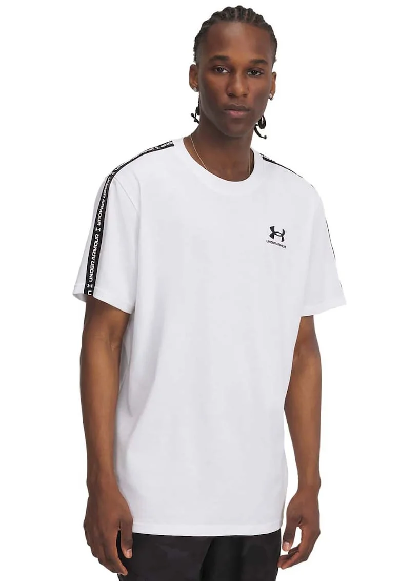 Tricou din amestec de bumbac logo Icon, Alb/Negru