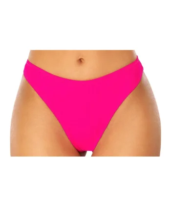 Slip de baie dama brazilian, roz lm056