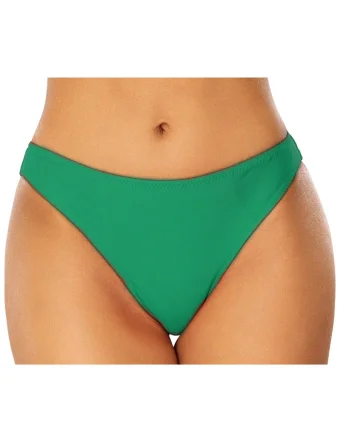 Slip de baie dama brazilian, verde lm056