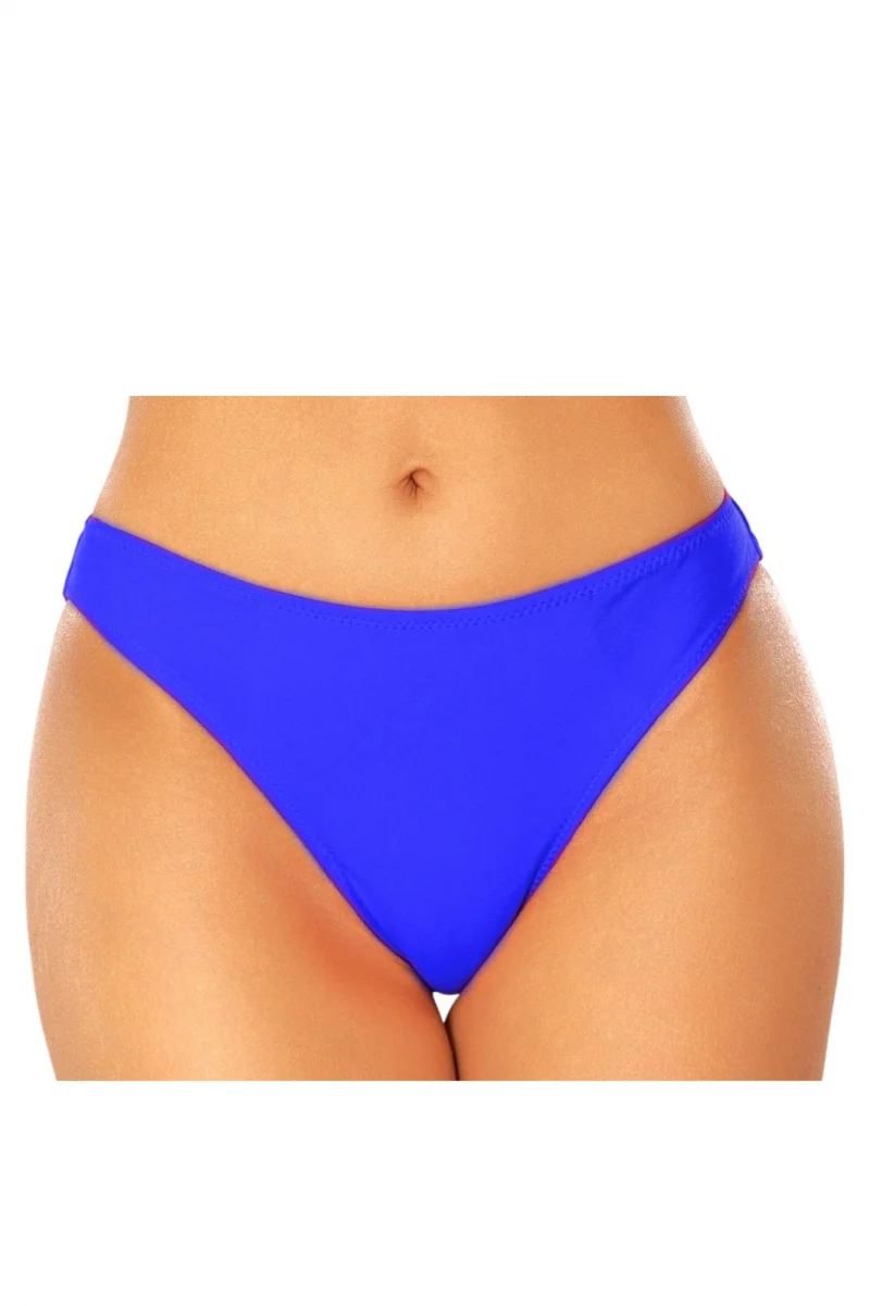 Slip de baie dama brazilian, albastru lm056
