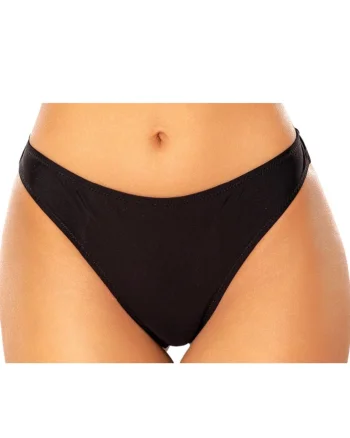 Slip de baie dama brazilian, negru lm056