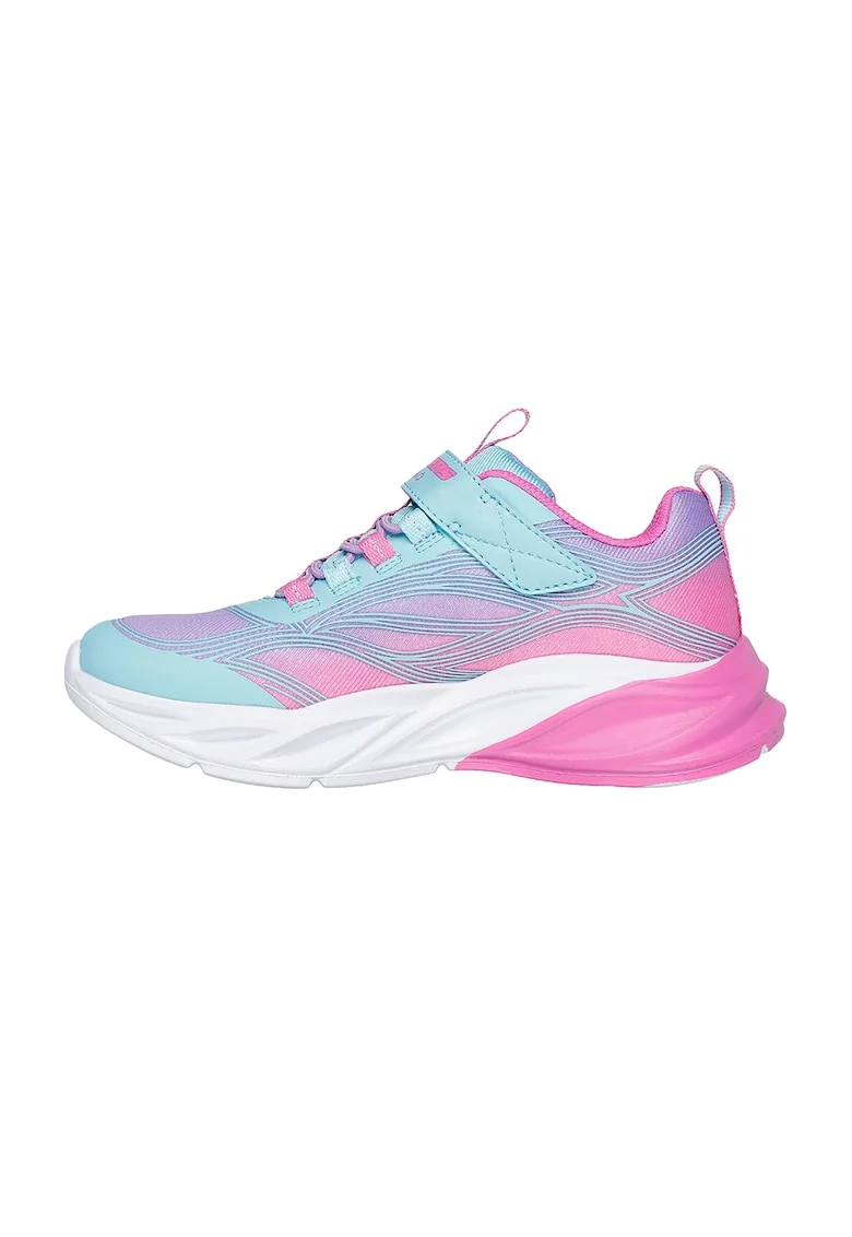 Pantofi sport S-Lights Cosmic Glow cu LED-uri, Turcoaz/Roz