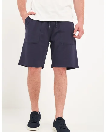 Pantaloni scurti de trening relaxed fit, Bleumarin