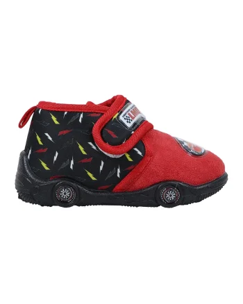 Pantofi cu velcro si Lightning McQueen, Rosu/Negru/Galben