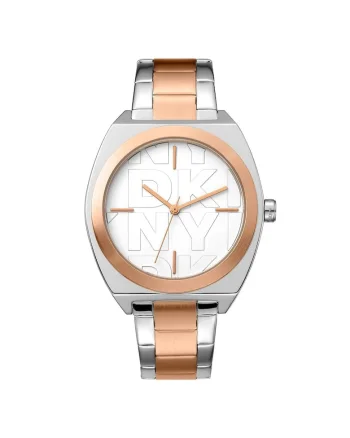 Ceas dama  38mm otel, curea, Silver