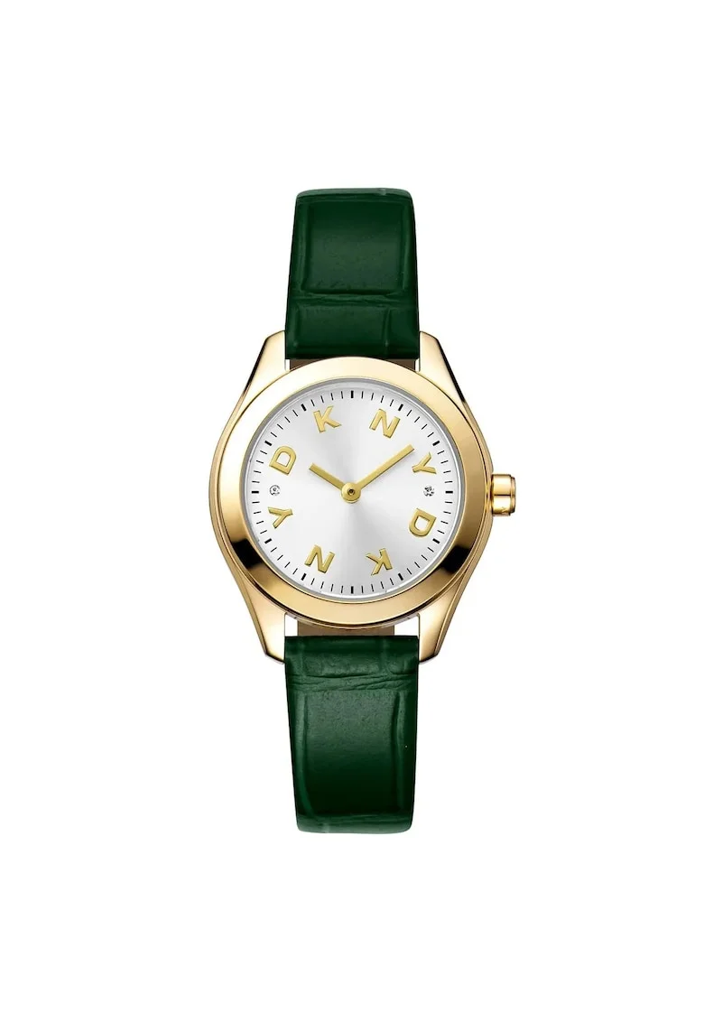 Ceas dama  DK1L033L0025 verde 30mm piele ecologica