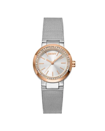 Ceas dama  metalic 28mm, Silver