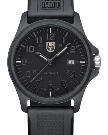 Ceas barbatesc  G-Patagonia Carbonox 2400, quartz, data, luminescenta, negru, rezistent la apa 100m