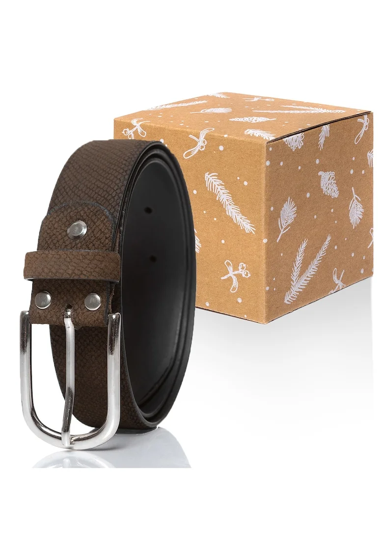 Curea Din Piele,  Van-M5001 0690, Piele, Maro, Latime: 35 mm, Lungime: 90 cm, Maro