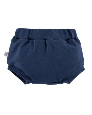 Pantaloni scurti bufanti  Bloomers - Botanic, Navy, pentru baietei, Albastru inchis