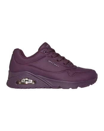 Pantofi sport de piele ecologica Uno Stand On Air, Violet