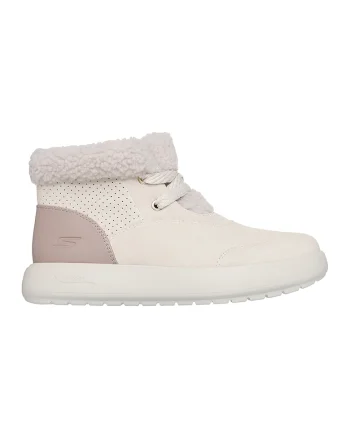 Ghete de piele intoarsa Arch Fit Horizon, Maro taupe/Crem