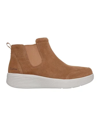 Ghete Chelsea din piele intoarsa Arch Fit Laguna Harvest Moons, Maro camel