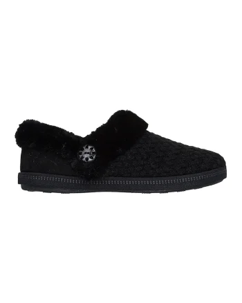 Papuci Cozy Campfire, Negru