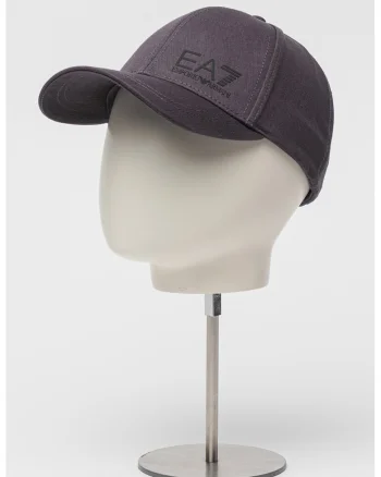 Sapca unisex din bumbac, Negru stins