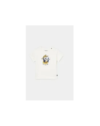 Tricou copii,  854140, Ecru, Bumbac,