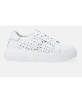 Pantofi sport din piele cu talpa wedge