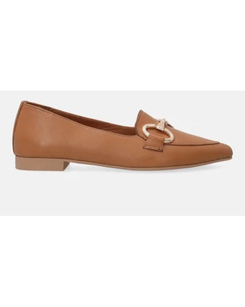 Pantofi loafer cu varf ascutit si catarama