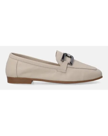 Pantofi tip loafer cu detalii metalice