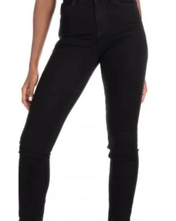 Blugi skinny cu talie inalta,