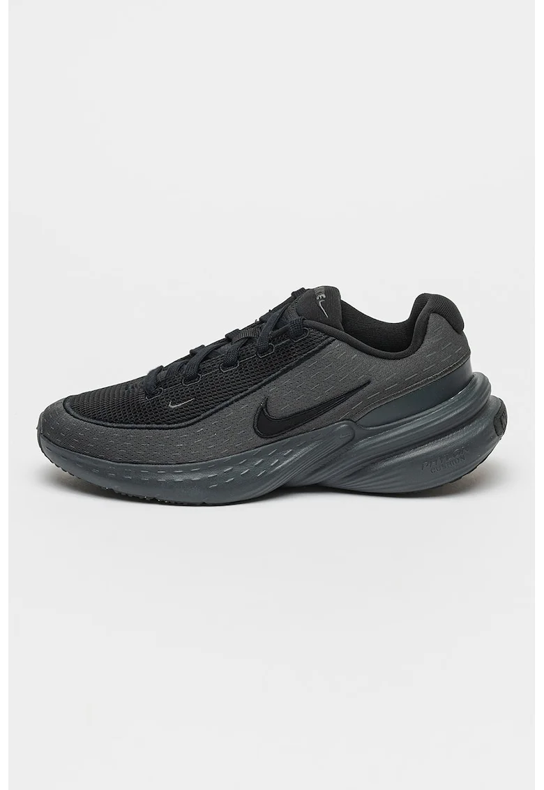 Pantofi sport Air Zoom Upturn din material textil, Negru stins/Gri inchis