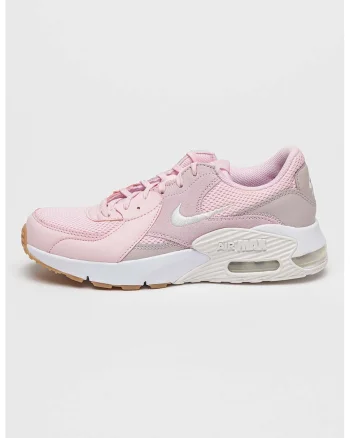 Pantofi sport cu garnituri de piele intoarsa Air Max Excee, Roz pastel/Alb optic/Roz prafuit