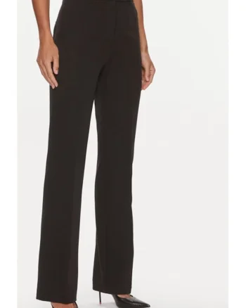 Pantaloni dama,  396992, Negru, Poliester