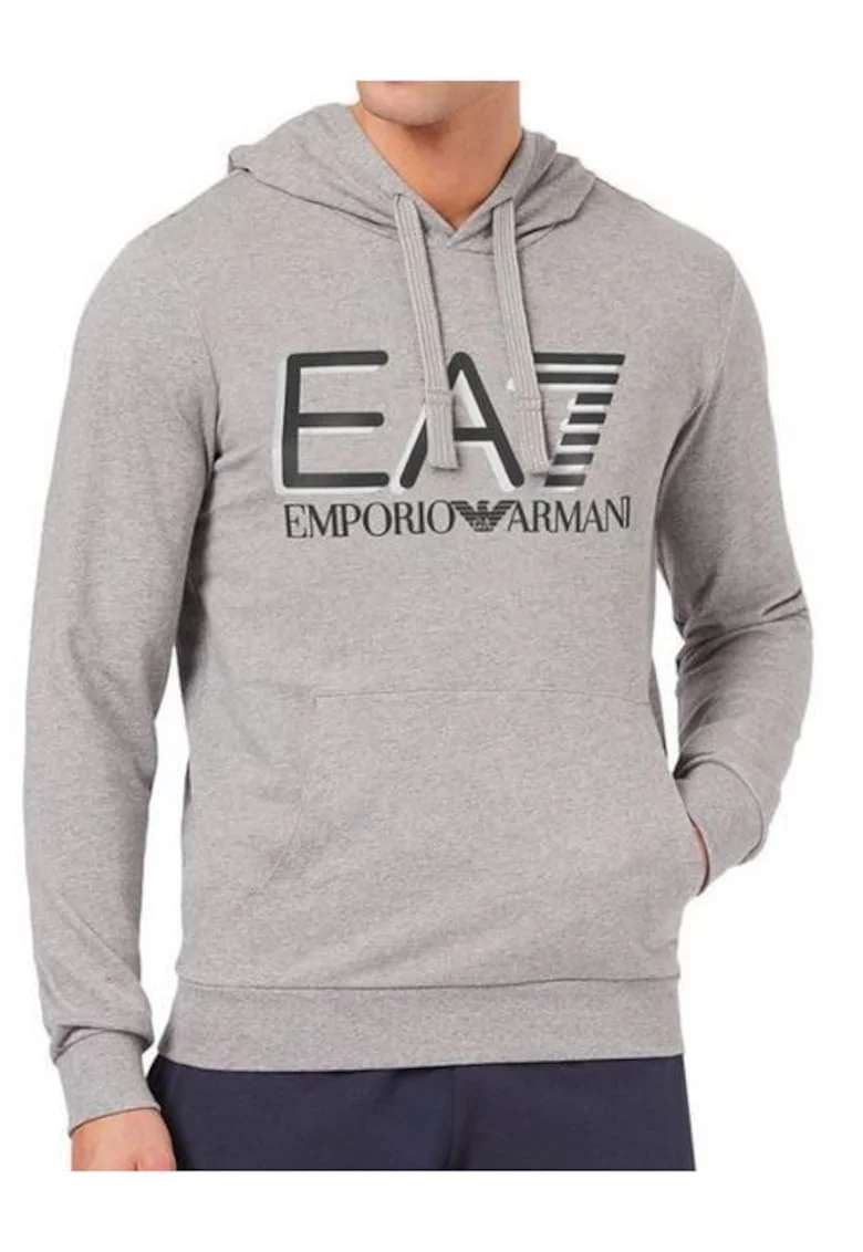 Hanorac pentru barbati, Emporio Armani  Bumbac, Gri/Negru, Gri