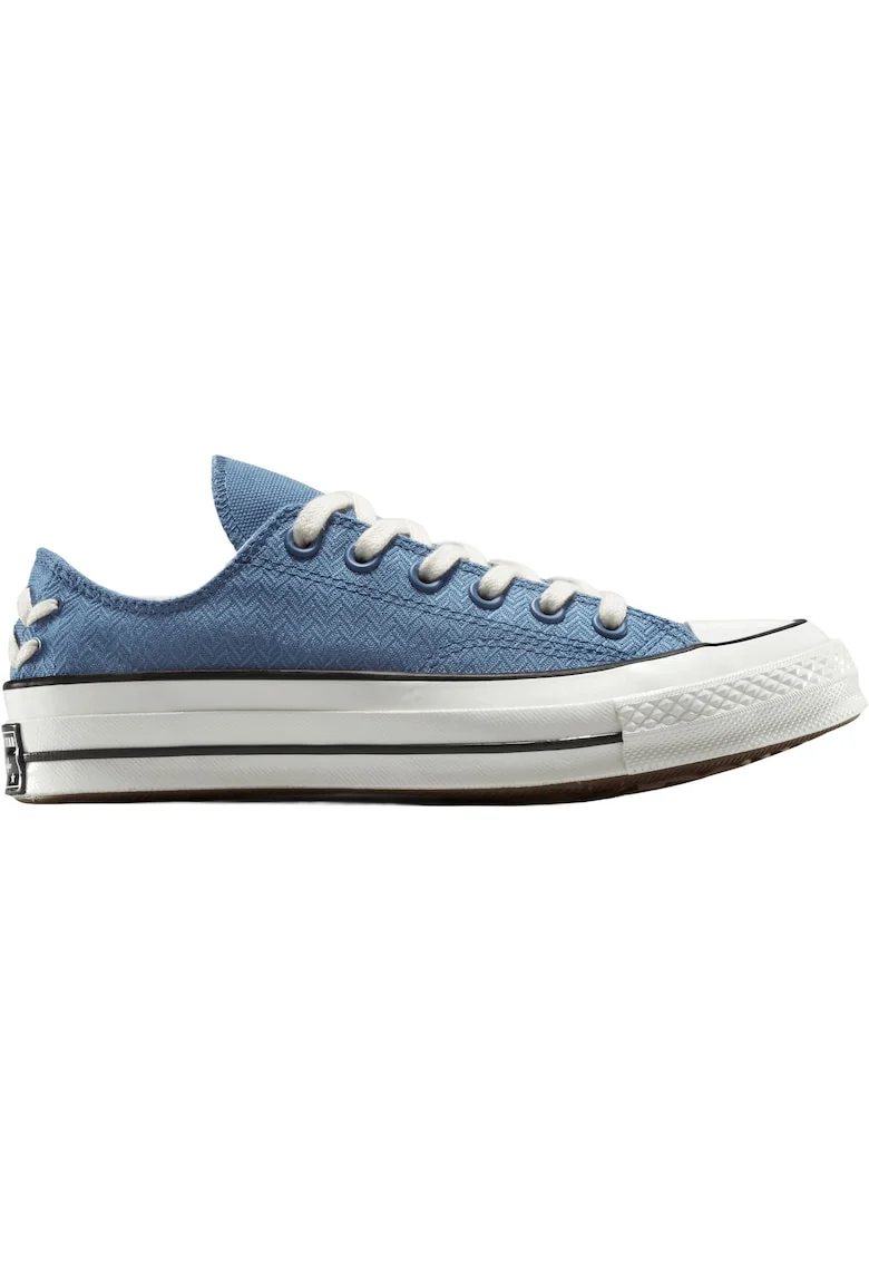 Tenisi  Chuck 70 cu sireturi artizanale, Albastru