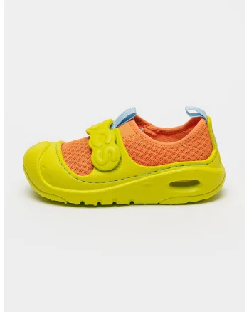 Pantofi cu inchidere velcro pentru apa Swiftwater Splash, Albastru pastel/Galben/Portocaliu mandarina