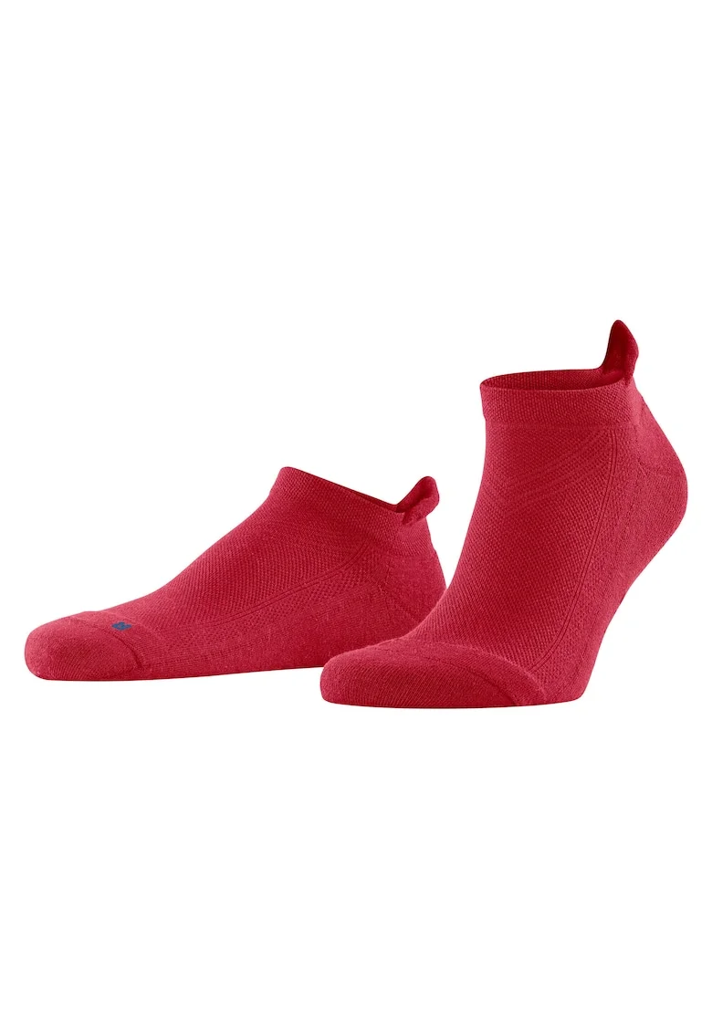 Sosete pana la glezna unisex Cool Kick, Rosu inchis