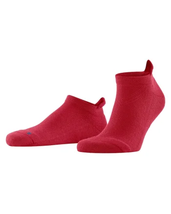 Sosete pana la glezna unisex Cool Kick, Rosu inchis