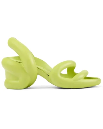 Sandale slingback Kobarah, Galben