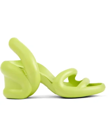 Sandale slingback Kobarah, Galben