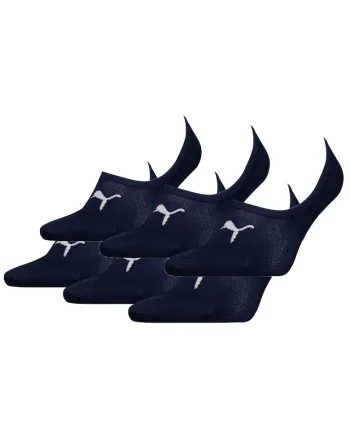 Set de sosete unisex foarte scurte - 6 perechi, Albastru