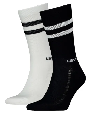 Set de sosete lungi cu model logo - 2 perechi