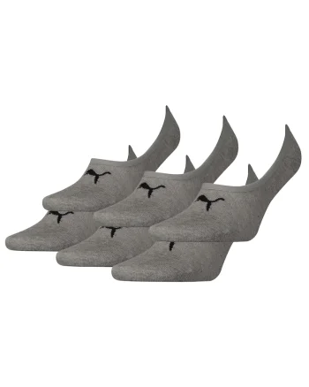 Set de sosete unisex foarte scurte - 6 perechi, Gri