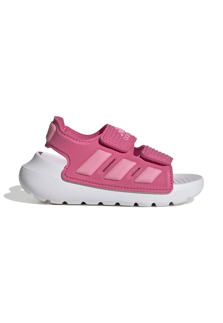 Sandale cu talpa wedge si inchidere velcro Altaswim 2.0, Roz