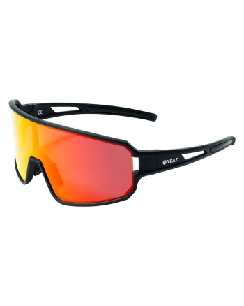 Ochelari de soare shield polarizati unisex Sunwave, Rosu