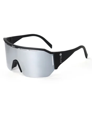 Ochelari de soare unisex polarizati Sunshade, Negru/Argintiu