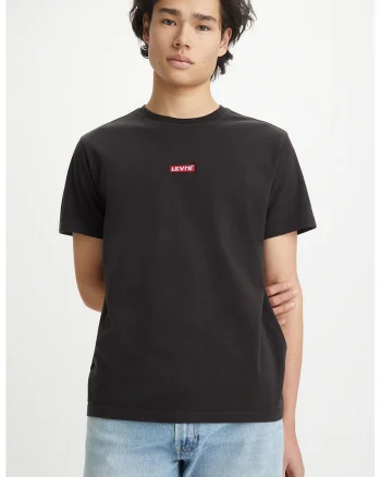 Tricou lejer de bumbac, Negru stins